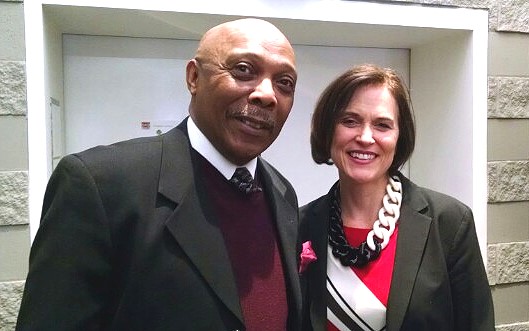 James Young & Mayor Betsy Hodges